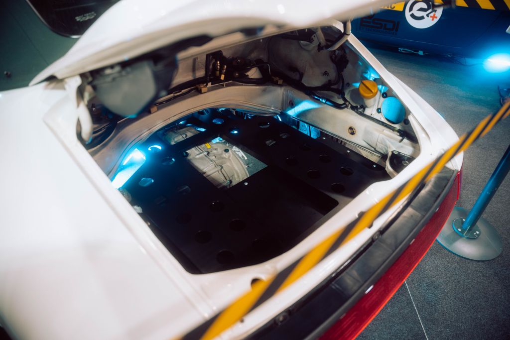 Porsche 912 Elektro-Umbau Kit von ESDI EV – Antriebseinheit im Heck, TÜV-fähiger Umbau